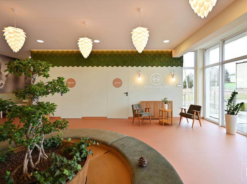 Hol wejściowy przedszkole Leśna Przygoda