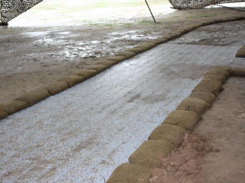 Tymczasowa droga z PortaFloor PRO